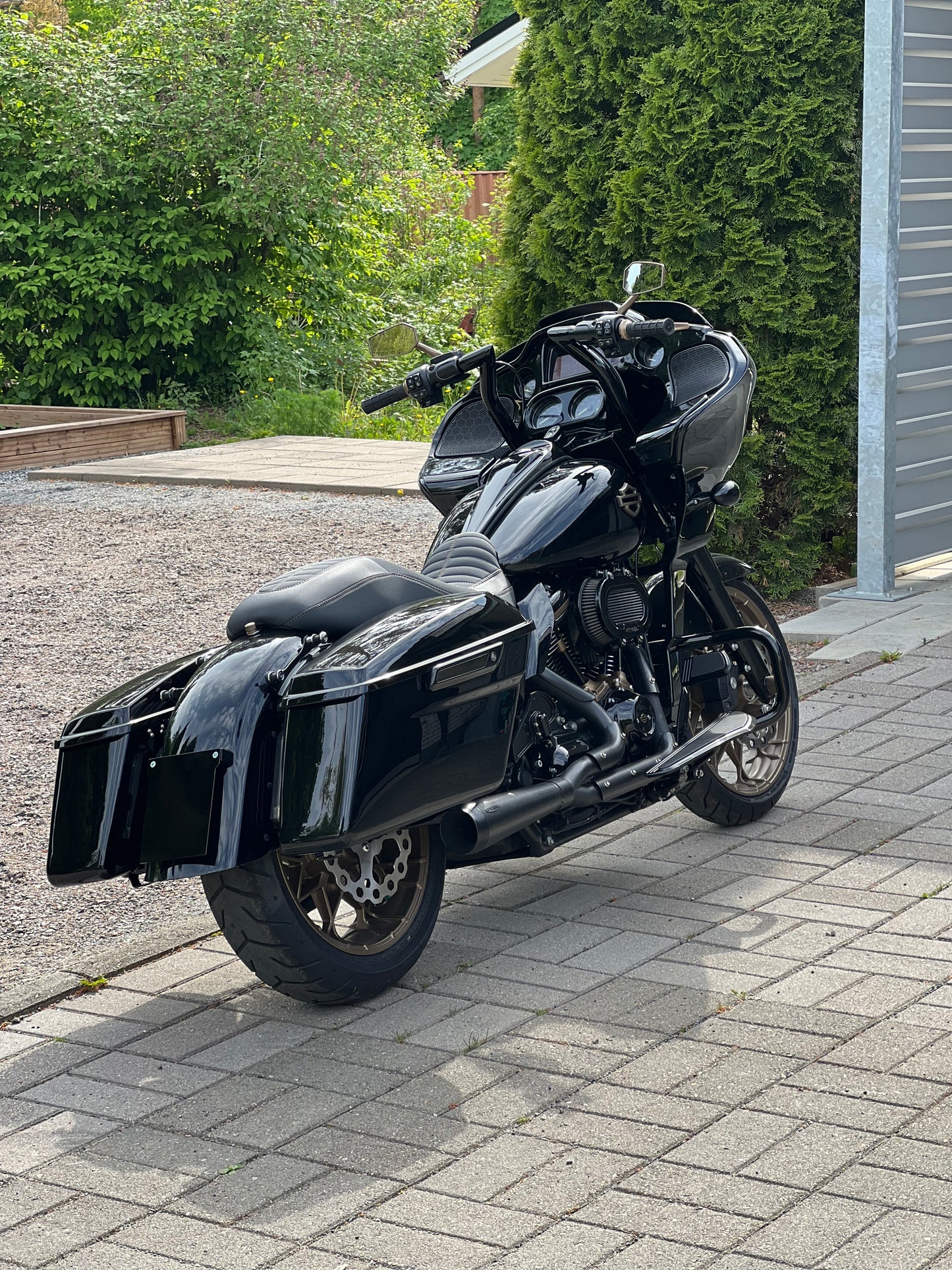 LA Chopper TRESHR sarvet Road Glideen, 12”