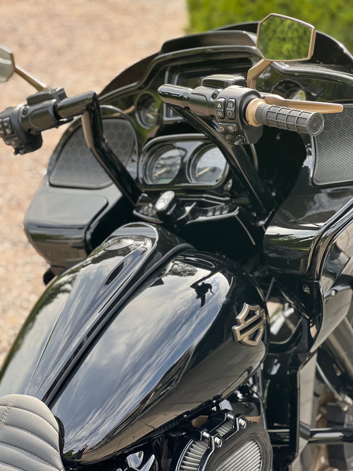 LA Chopper TRESHR sarvet Road Glideen, 12”