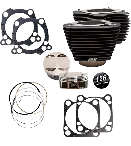 M8 S&S 136” big bore kit